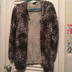 Leopard Cardigan